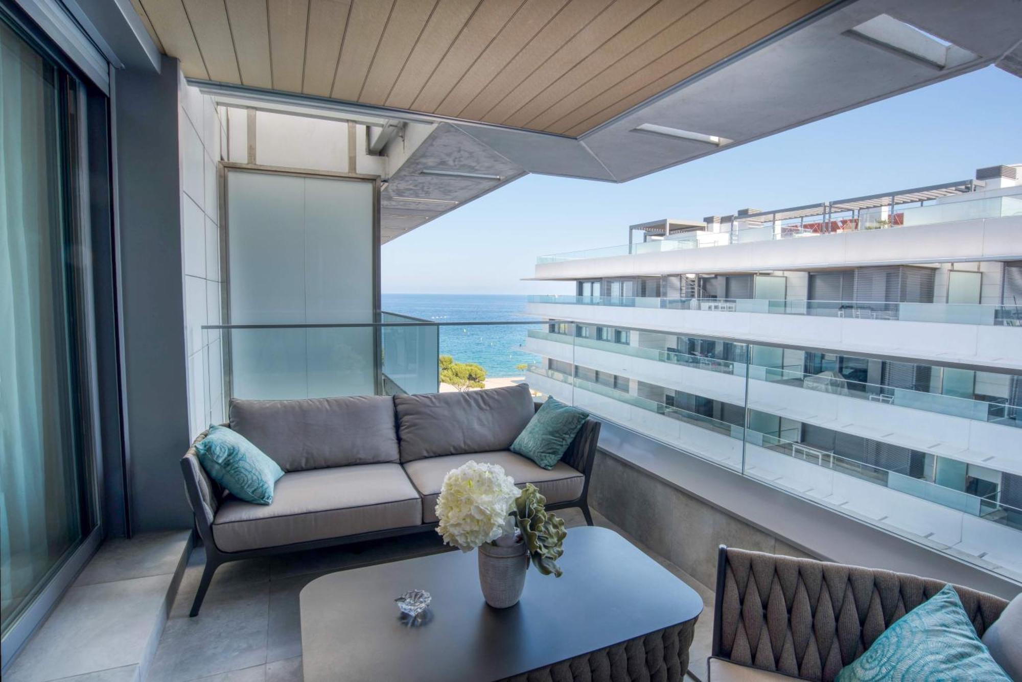 Penthouse On The First Line Apartman Platja d'Aro Kültér fotó