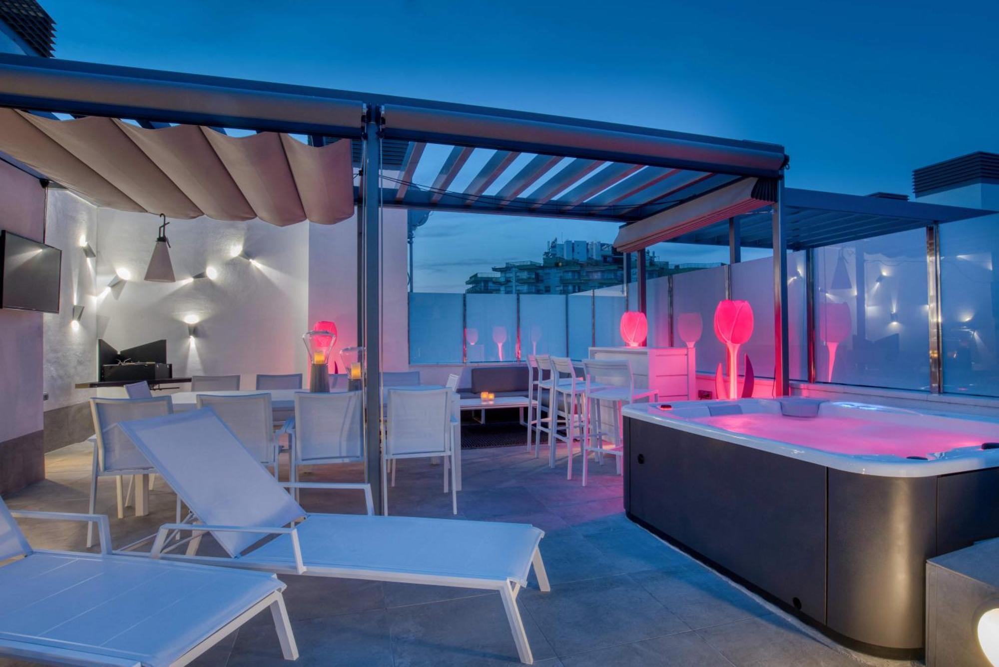 Penthouse On The First Line Apartman Platja d'Aro Kültér fotó